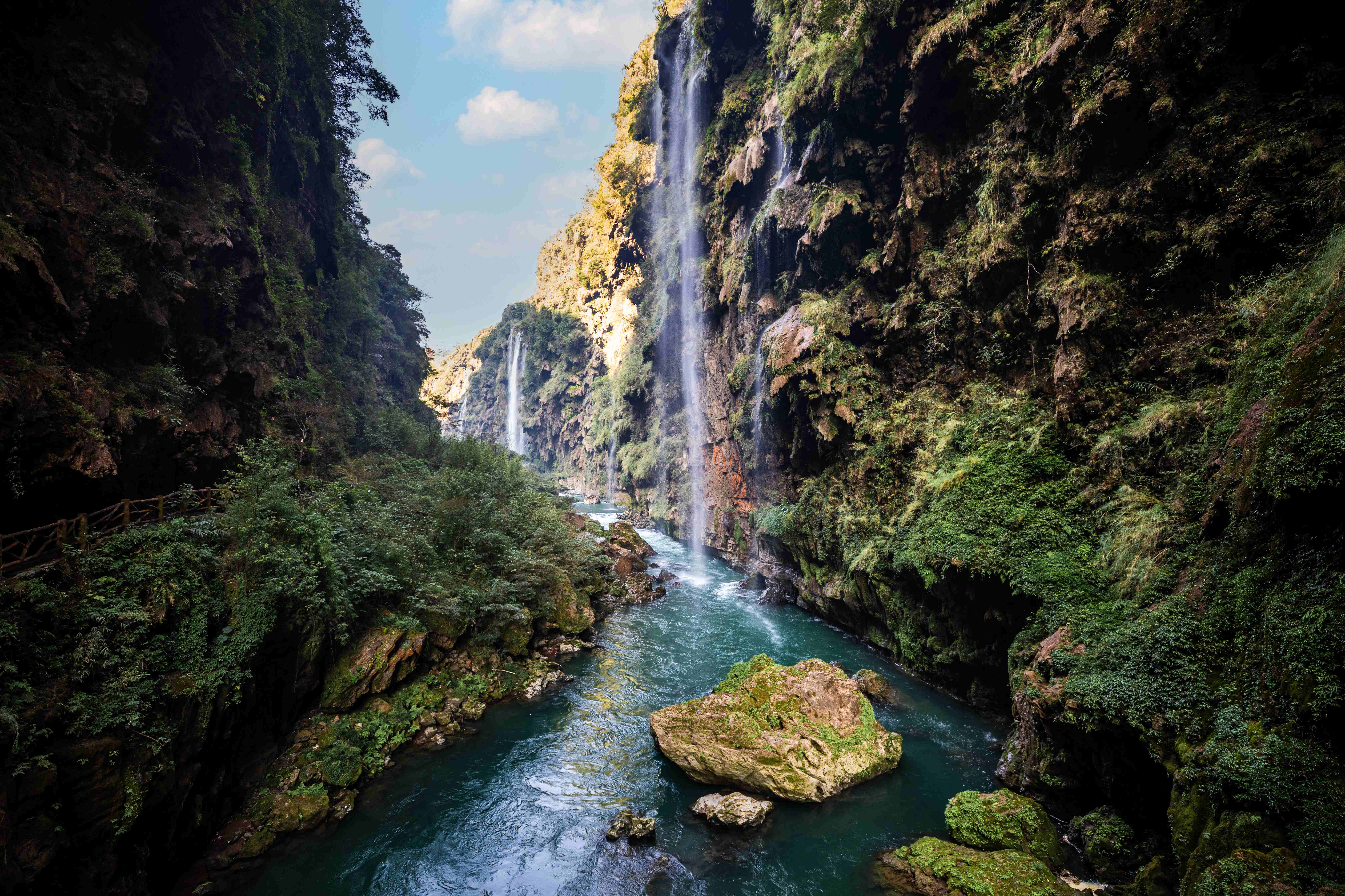 展示1马岭河峡谷(1)